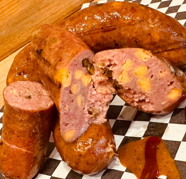 Jalapeño Cheddar Smoked Sausage.