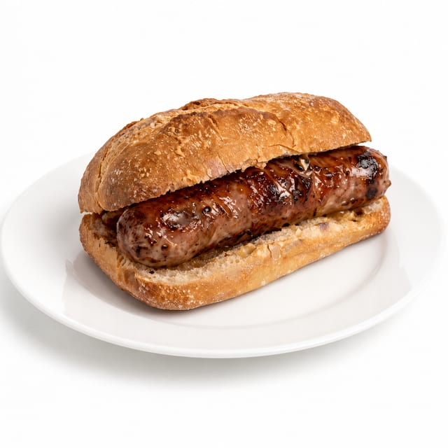 Southern Sausage Sandwich.