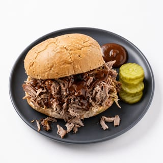 Smoked Pulled Pork Sandwich