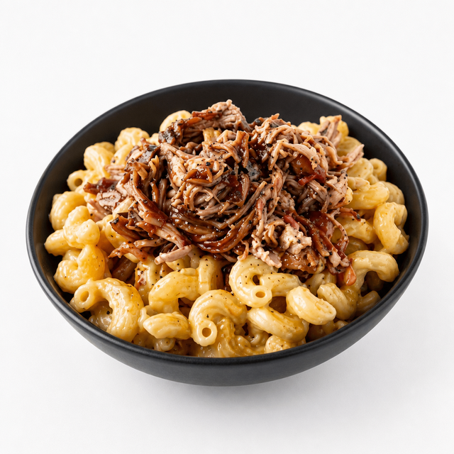 Pork Mac & Cheese.