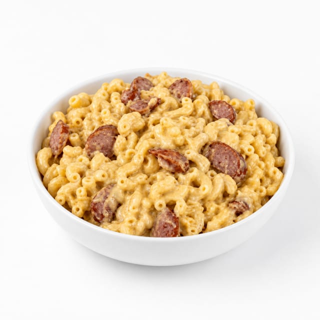 Sausage Mac & Cheese.