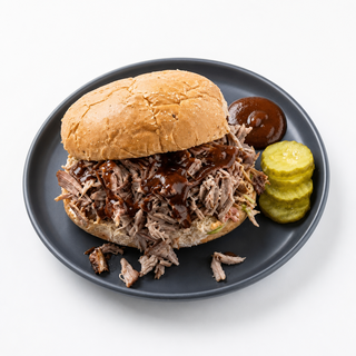 Smoked Pulled Pork Sandwich