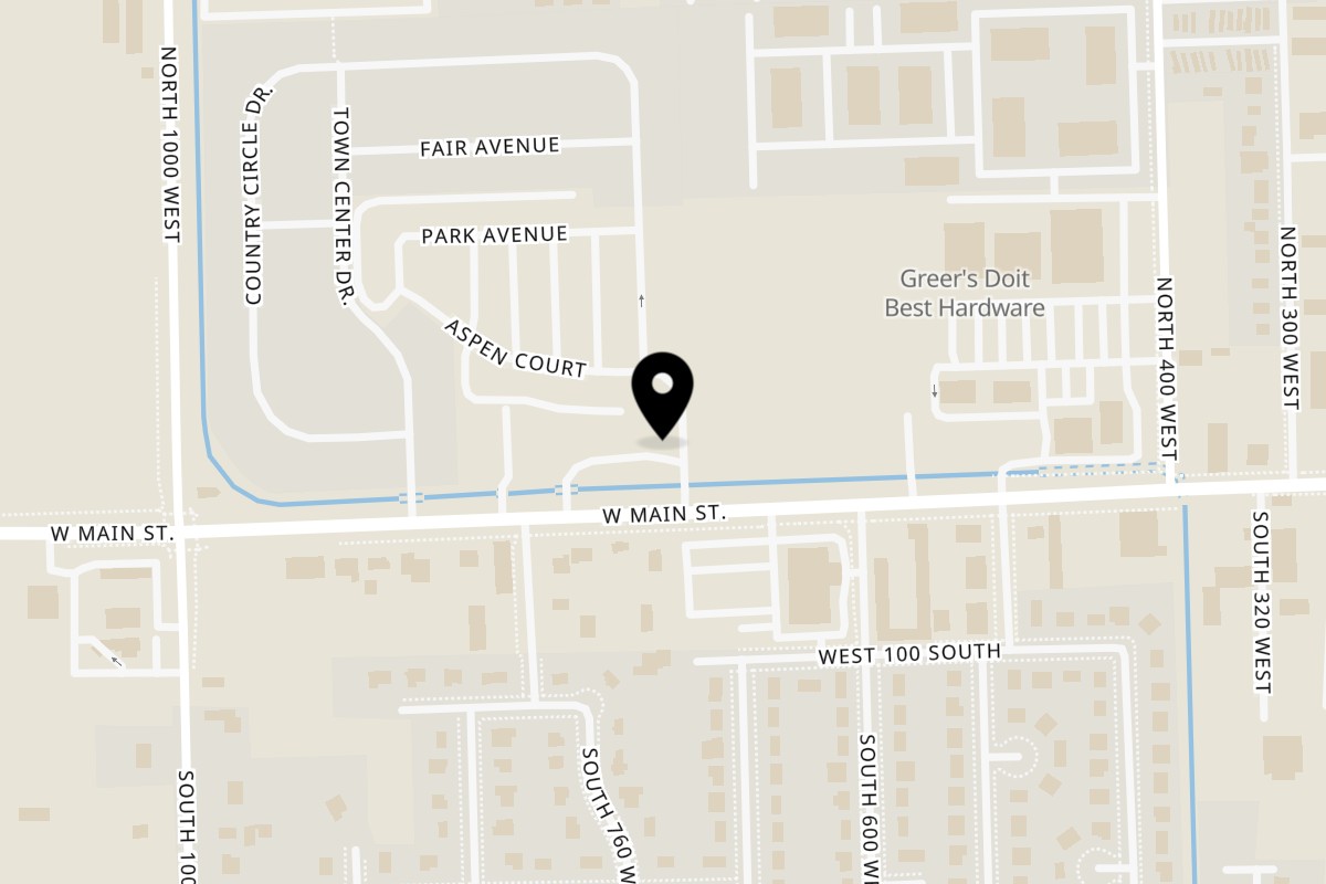 Map showing the location of J. Brian's Smokehouse Tremonton on 712 W Main St in Tremonton